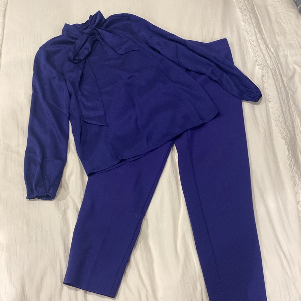 Ann Taylor Violet Cropped Ankle Pants - Picture 4 of 4